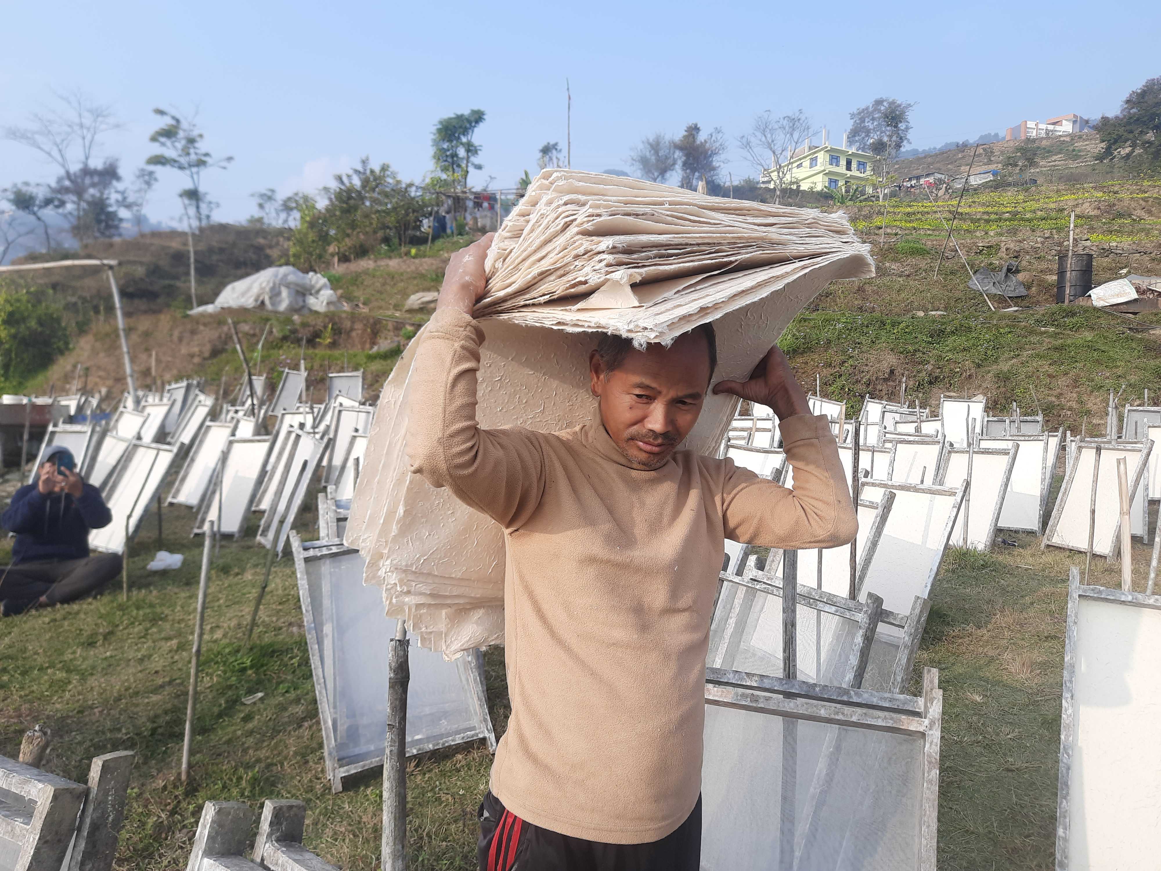 नेपाली कागजः बजारमा माग धेरै, उत्पादन कम