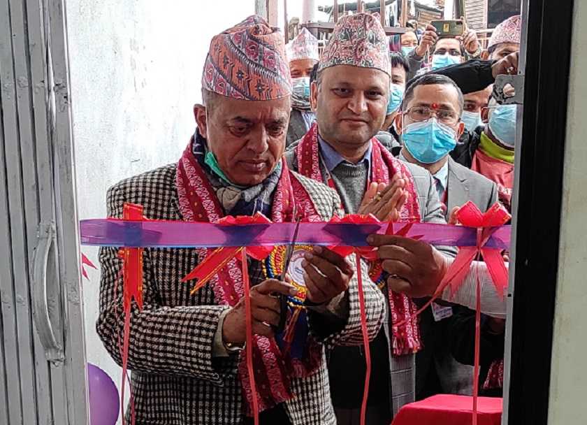 गोरखाकाे चित्रेपोखरीमा ग्लोबल आईएमई बैंकको ५० औं एक्सटेन्सन काउन्टर 