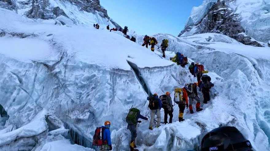 सगरमाथा आरोहणमा याे वर्ष सर्वाधिक आरोही