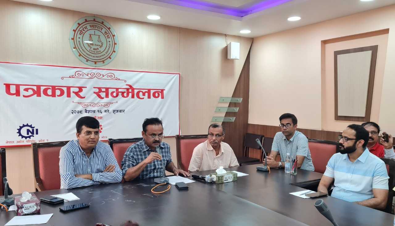 पूर्वका उद्योगीले मागे लोडसेडिङ तालिका, मंगलबारसम्म समाधान नभए आन्दोलन गर्ने चेतावनी 