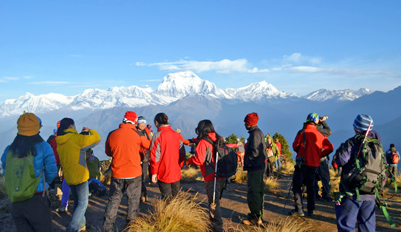 गण्डकी प्रदेशमा गत आवमा २ लाख ९८ हजार ९ सय विदेशी पर्यटक