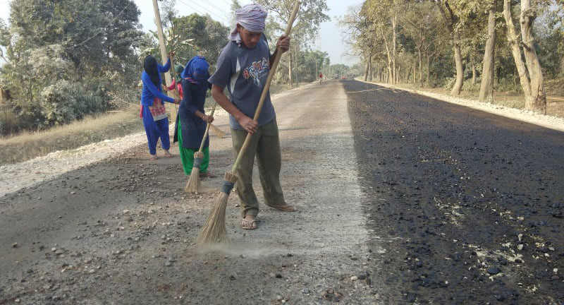 अब बाँकेको परसपुर–गौघाट सडक कालोपत्रे हुने