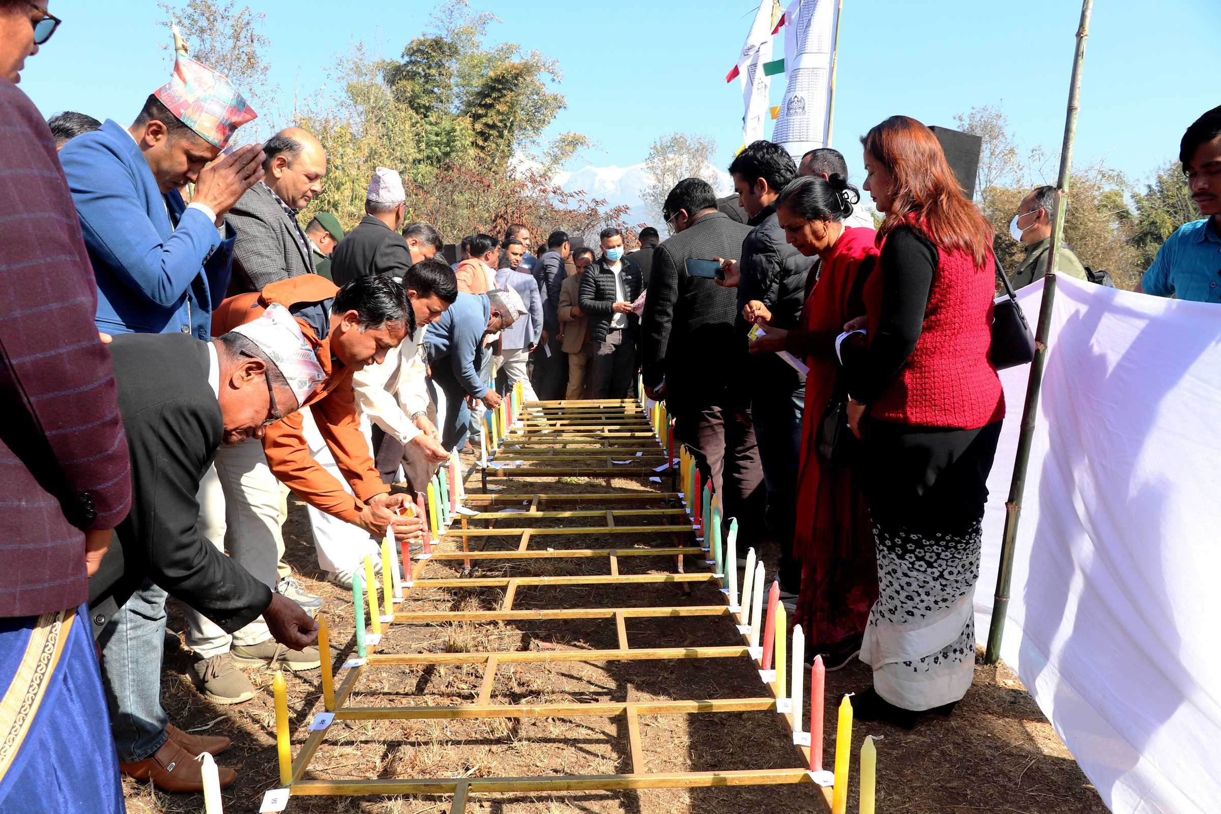 पोखरा महानगरपालिकाद्वारा जहाज दुर्घटनास्थलमा श्रद्धाञ्जलीसभा