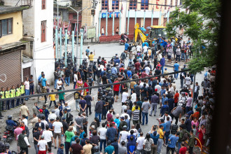 काठमाडौं महानगर र स्थानीयबीच फुटपाथ विस्तार रोक्ने सहमति