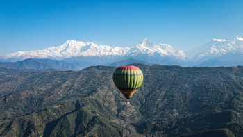 पोखरामा सेप्टेम्बर १ बाट ‘हट एयर बेलुन’ सुचारु हुने, घन्टाको ८० हजार