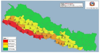 मध्य तथा पश्चिमी तराईमा जेठ ३१ सम्मै तातो हावाको चेतावनी