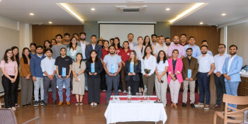 उत्कृष्ट काम गरिरहेका उद्यमी विद्यार्थीलाई एनवाईईएफ काठमाडौंको सम्मान