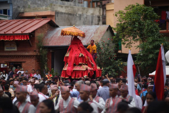 पाल्पाको ऐतिहासिक श्री ७ रणउजीरेश्वरी भगवती रथयात्रा (तस्बिरहरू) 