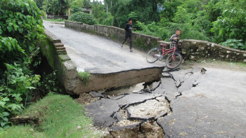 कल्भर्ट भत्किँदा आवागमन ठप्प