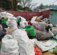 कोकाकोला वाउ परियोजनाको एक वर्ष पूरा, वर्ल्ड रि–साइक्लिङ डे मनाउँदै