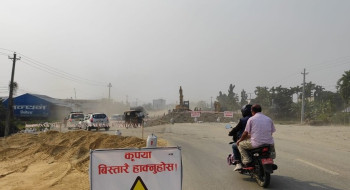 एसियाली राजमार्गको काम सुस्त, पहिलो वर्षमा १२ प्रतिशतमात्र काम