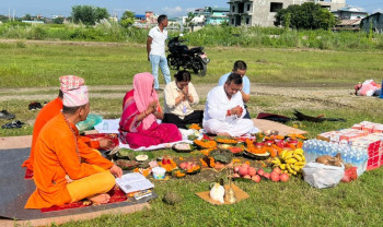 चितवनमा २ अर्ब लागतमा खुल्दै भाटभटेनी सुपरमार्केट, अध्यक्ष गुरुङद्वारा भवन निर्माण शिलान्यास