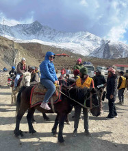 मुस्ताङमा चिसो घट्दै, पर्यटक बढ्दै 