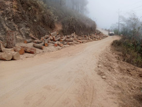 भारतीय सहयोगमा निर्माणाधीन राँके–रवि–भेडेटार सडकको प्रगति  २५ प्रतिशत मात्र