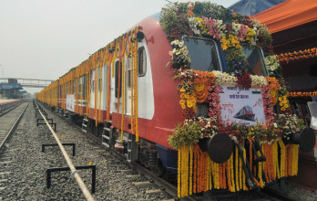 जयनगर–कुर्था खण्डमा आइतबारदेखि  रेल चल्ने