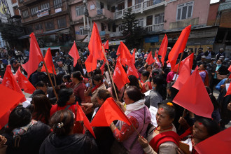 अन्तर्राष्ट्रिय महिला दिवसमा महिला मोर्चाको र्‍याली (तस्बिरसहित)