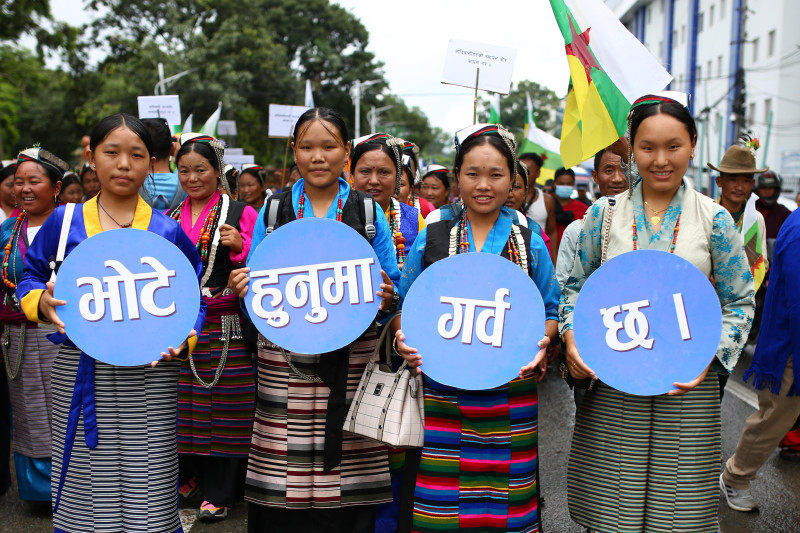 तस्बिरमा ३०औं आदिवासी दिवस