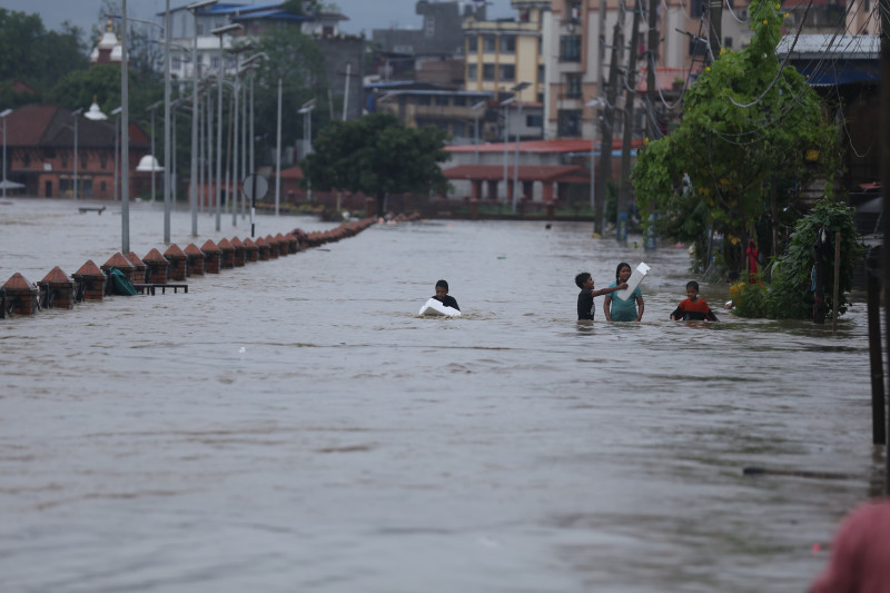 डुबानमा काठमाडौंका करिडोर (तस्बिरहरू)